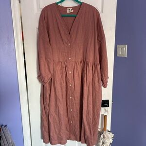 Beaton Linen House Dress